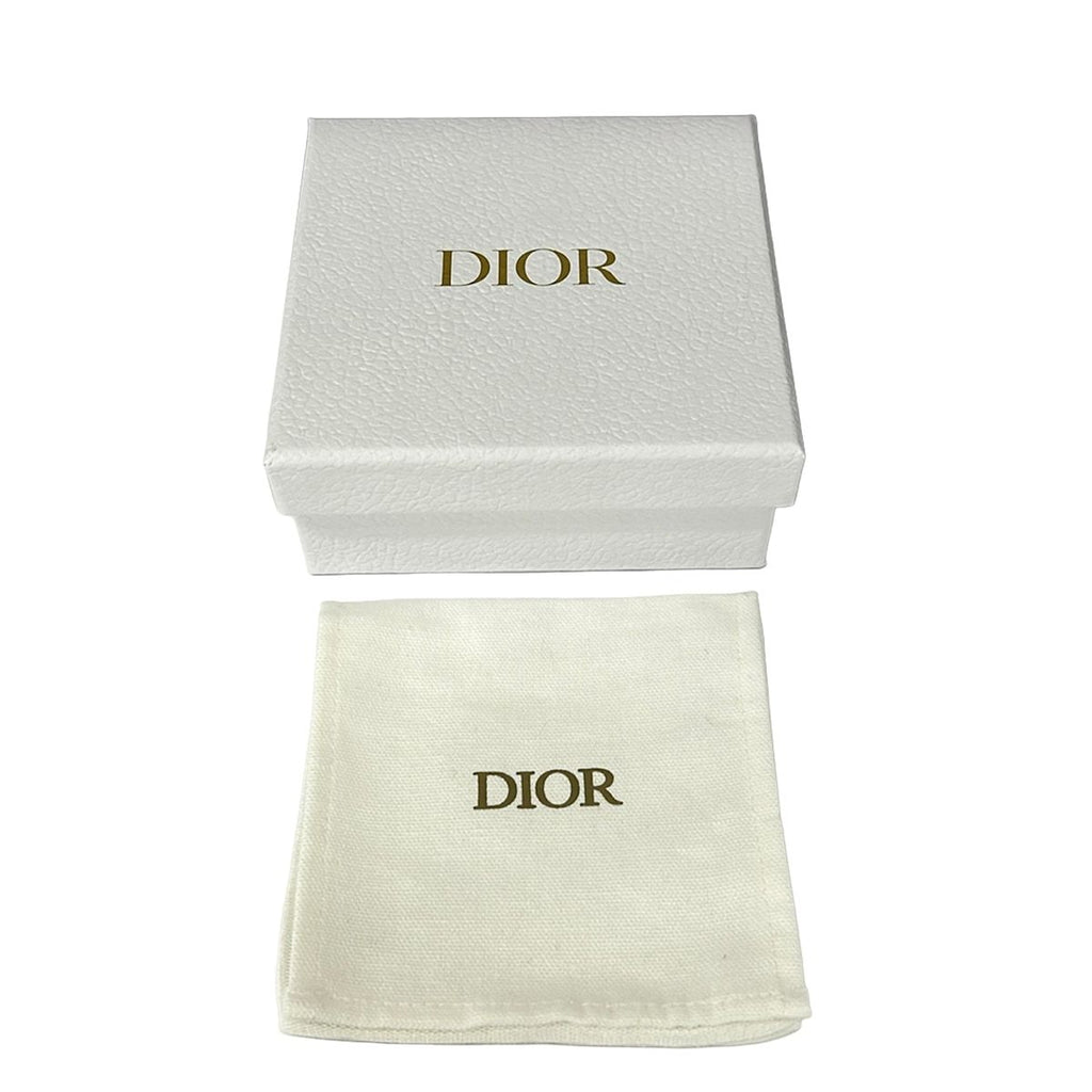 Dior Necklace Clair D Lune Gold Ivory CD Motif — view 5