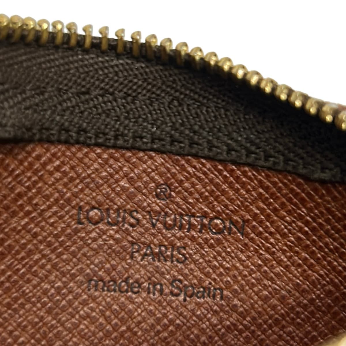 Louis Vuitton Coin Purse Monogram Pochette Cles — view 5