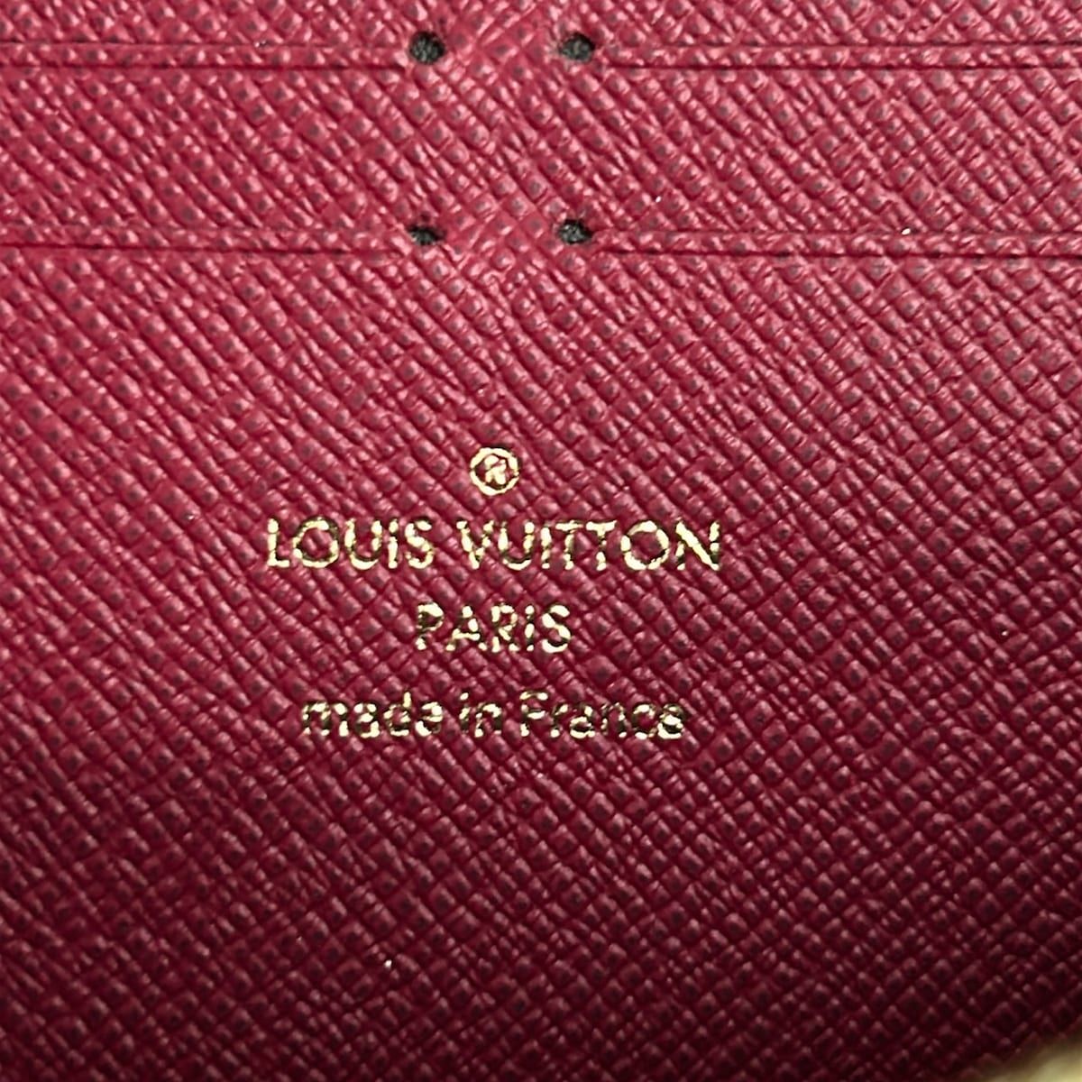 Louis Vuitton Wallet Monogram Portefeuille Clemence Fuchsia — view 5