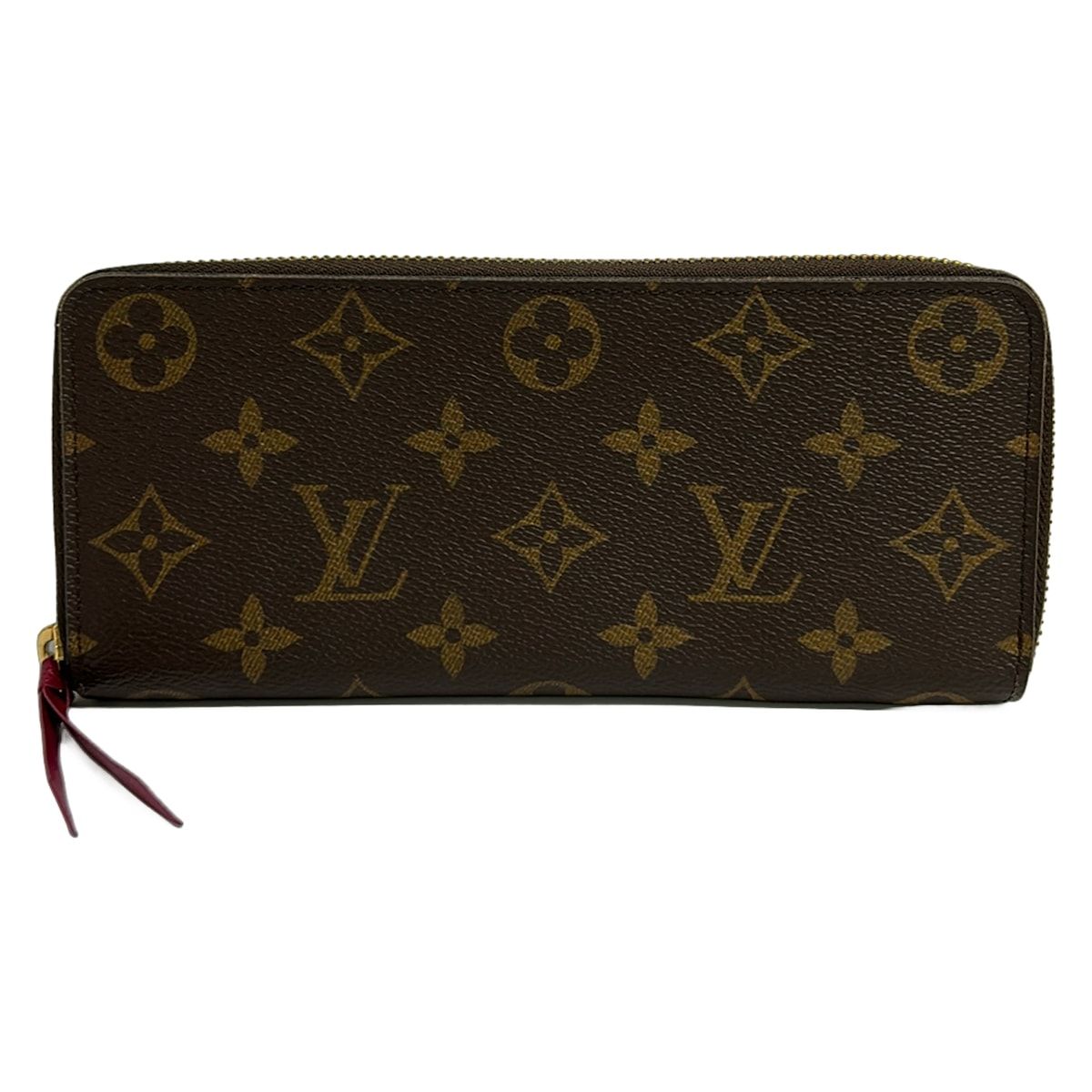 Louis Vuitton Wallet Monogram Portefeuille Clemence Fuchsia