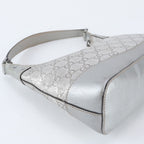 Gucci Guccissima Hobo Leather Shoulder Bag Hand Silver — view 6