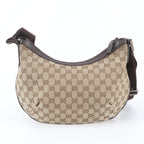 Gucci GG Canvas Leather Shoulder Bag Crossbody Messenger — view 3