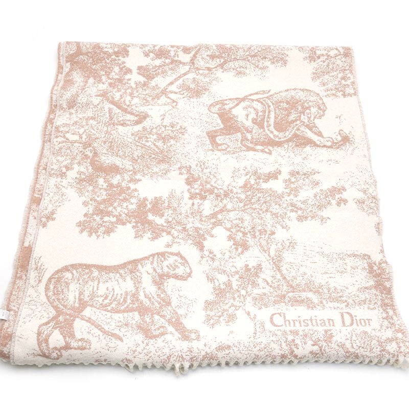 Dior Toile de Jouy Sauvage Scarf Pink — view 3