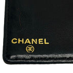 Chanel Wallet Black CC Logo Gold Kiss Lock — view 5