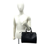 Louis Vuitton Vintage Speedy 30 Epi Leather Mini Boston Bag Noir — view 2