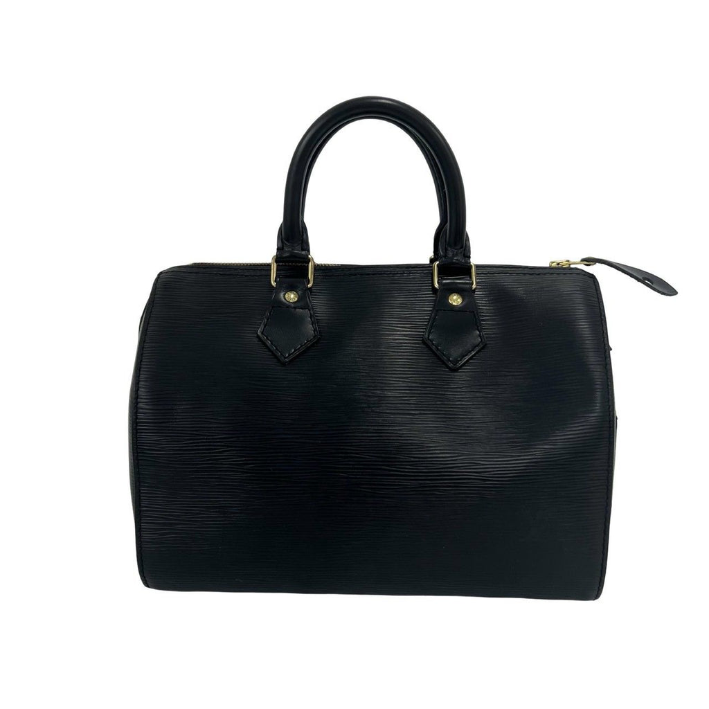 Louis Vuitton Vintage Speedy 30 Epi Leather Mini Boston Bag Noir — view 3