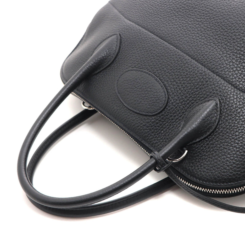 Hermes Bolide 31 Black Silver Handbag Taurillon Clemence — view 4