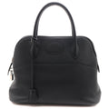 Hermes Bolide 31 Black Silver Handbag Taurillon Clemence