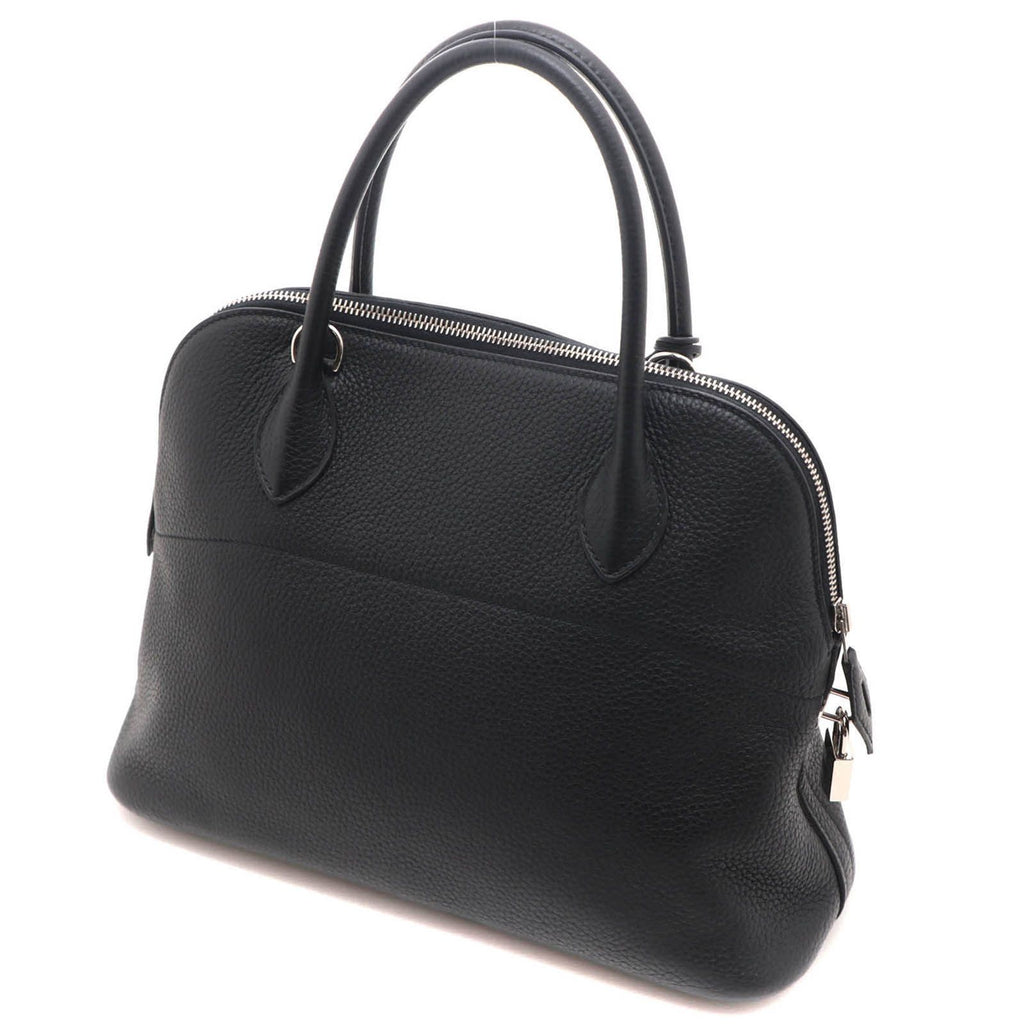 Hermes Bolide 31 Black Silver Handbag Taurillon Clemence — view 2