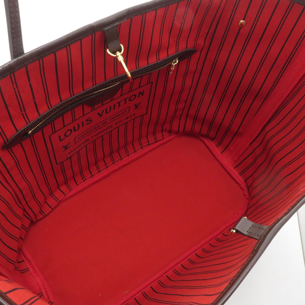 Louis Vuitton Neverfull MM Damier Cerise Tote Bag Canvas — view 8
