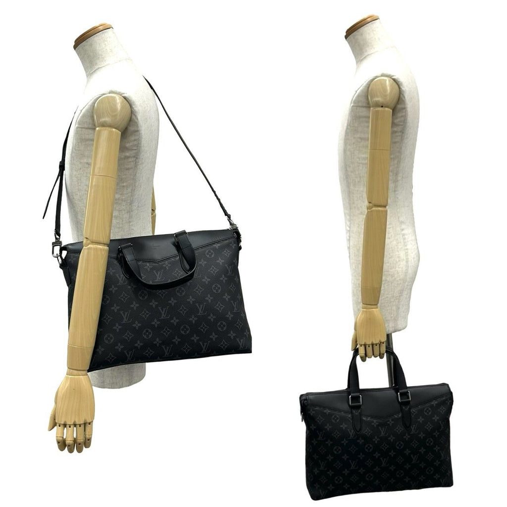 Louis Vuitton Explorer Monogram Eclipse Leather 2-Way Business Shoulder Bag — view 2