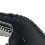 Fendi Bifold Wallet Zucca Pattern Gray Black Dark Yellow Leather — view 7