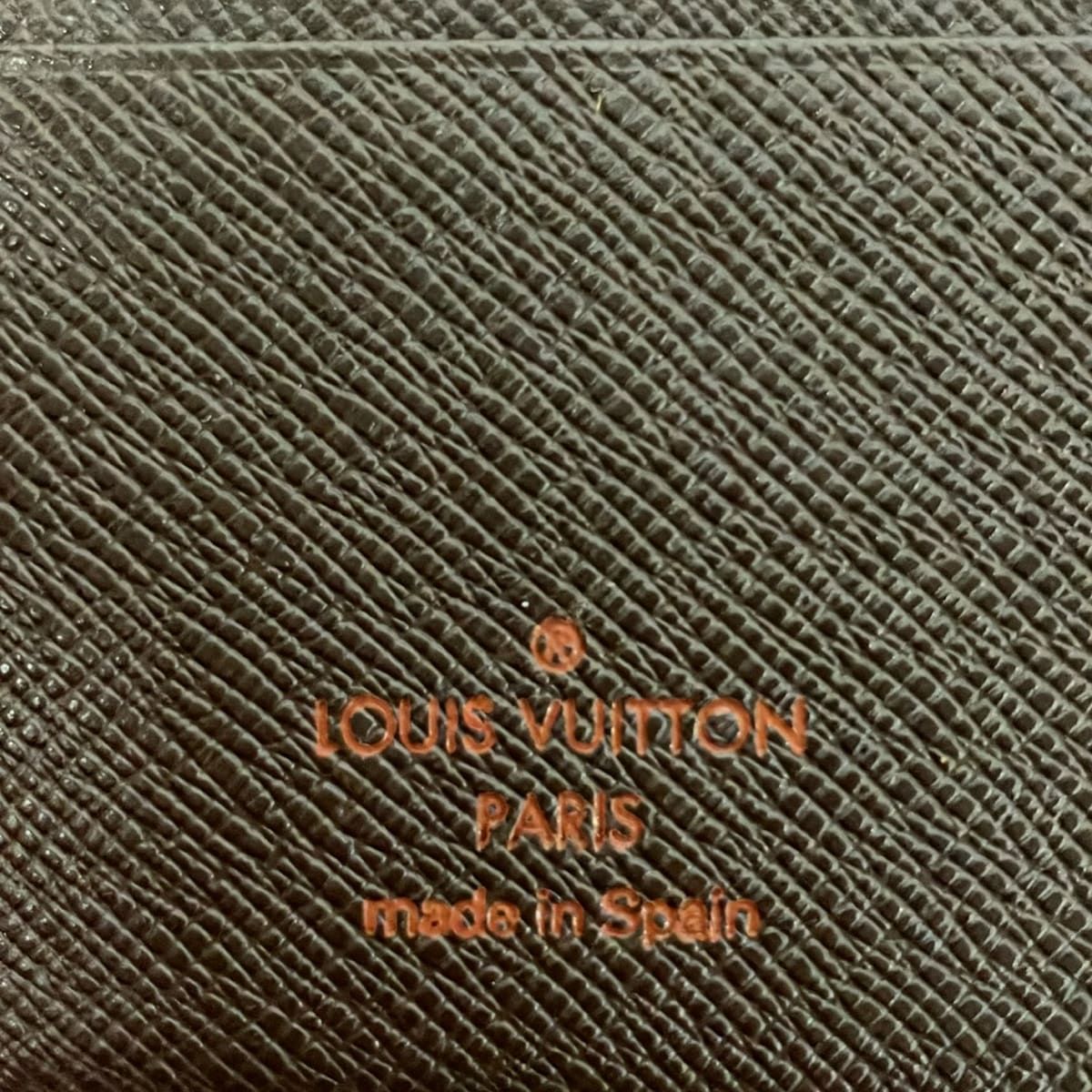 Louis Vuitton Agenda Damier Couverture Passport Ebene — view 4