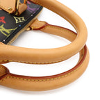 Louis Vuitton Monogram Multicolor Alma Handbag Studs Noir Black — view 4