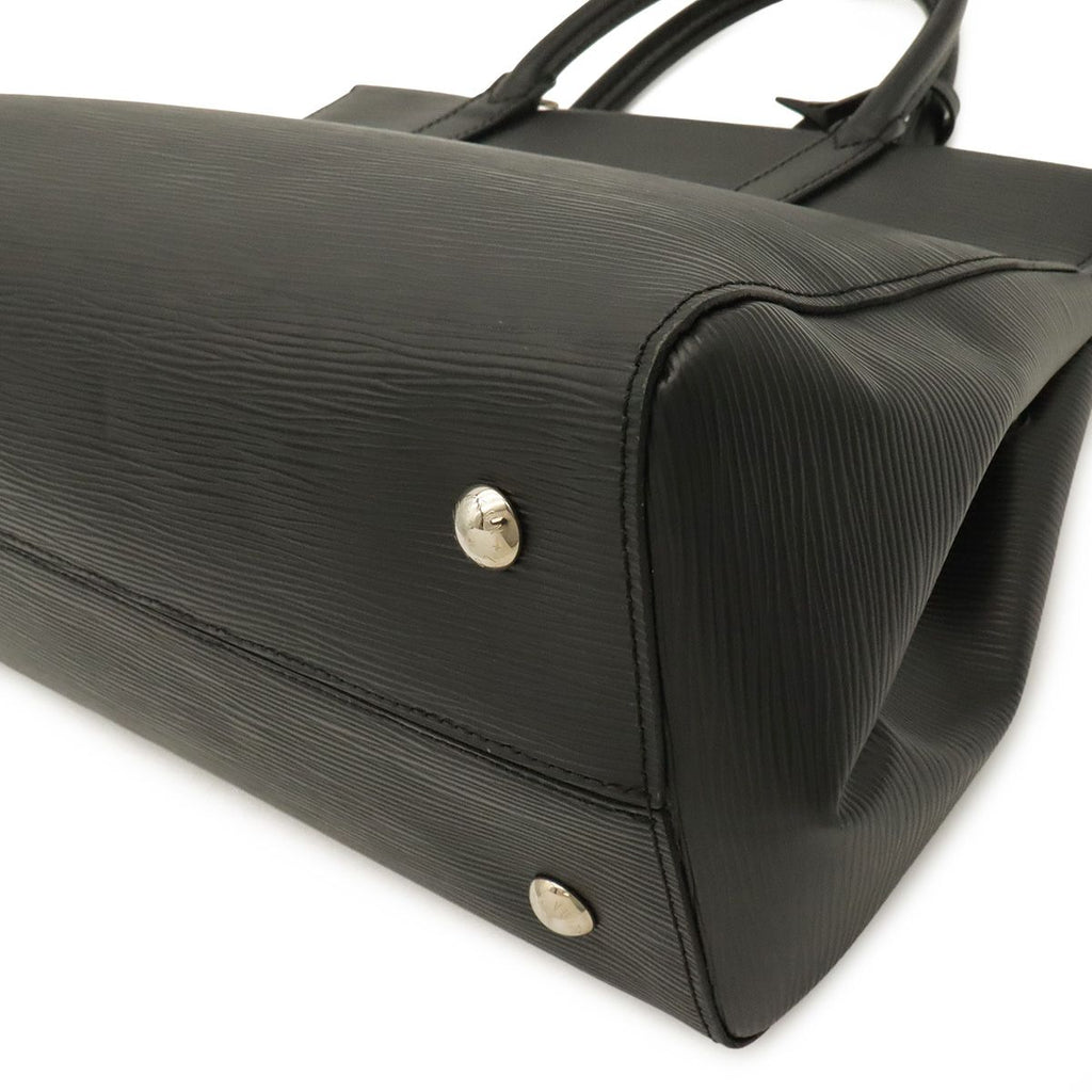 Louis Vuitton Epi Marly MM 2-Way Shoulder Bag Noir Black — view 3