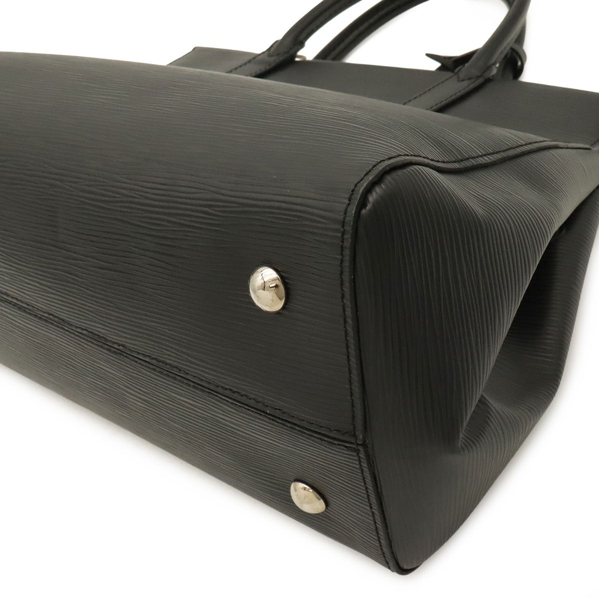Louis Vuitton Epi Marly MM 2-Way Shoulder Bag Noir Black — view 3