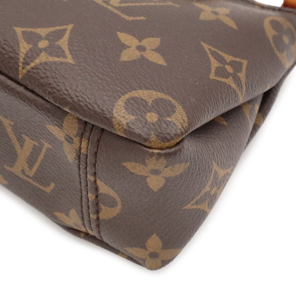 Louis Vuitton Monogram Nano Pallas Mini Bag 2-Way Crossbody Cerise Red — view 3