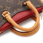 Louis Vuitton Monogram Nano Pallas Mini Bag 2-Way Crossbody Cerise Red — view 4
