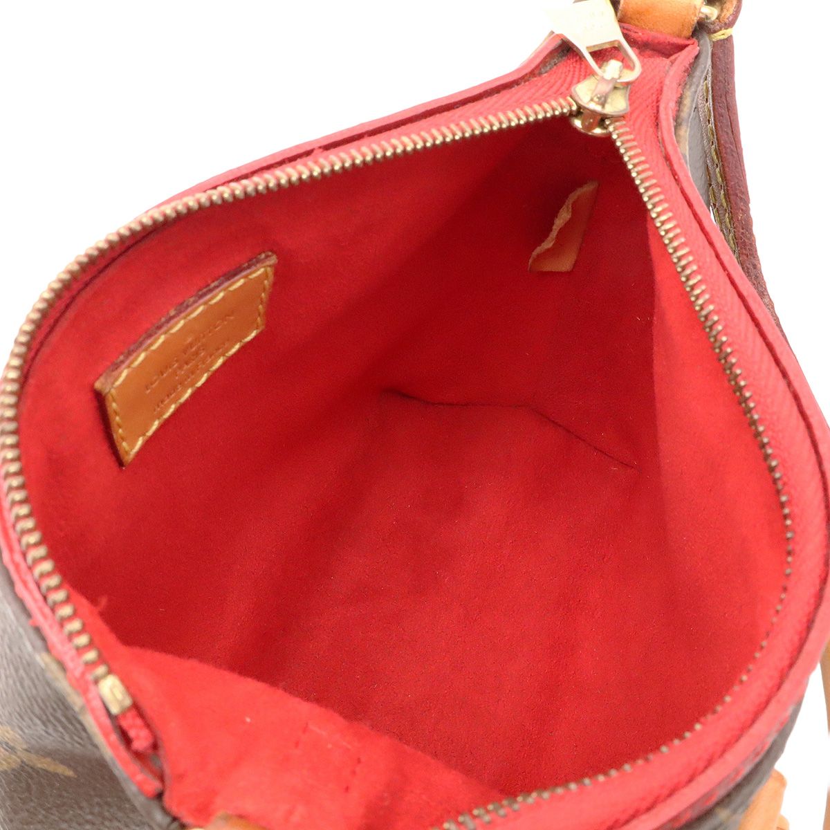 Louis Vuitton Monogram Nano Pallas Mini Bag 2-Way Crossbody Cerise Red — view 8