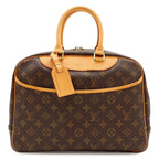Louis Vuitton Monogram Bowling Vanity Deauville Mini Boston Bag Purse