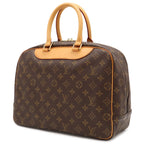 Louis Vuitton Monogram Bowling Vanity Deauville Mini Boston Bag Purse — view 2