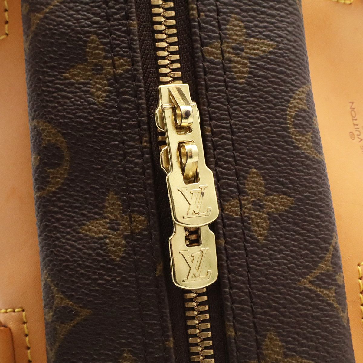 Louis Vuitton Monogram Bowling Vanity Deauville Mini Boston Bag Purse — view 5