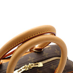 Louis Vuitton Monogram Bowling Vanity Deauville Mini Boston Bag Purse — view 4