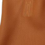 Hermes Double Sens 36 Tote Bag Reversible Taurillon Clemence Leather Gold Camel — view 4