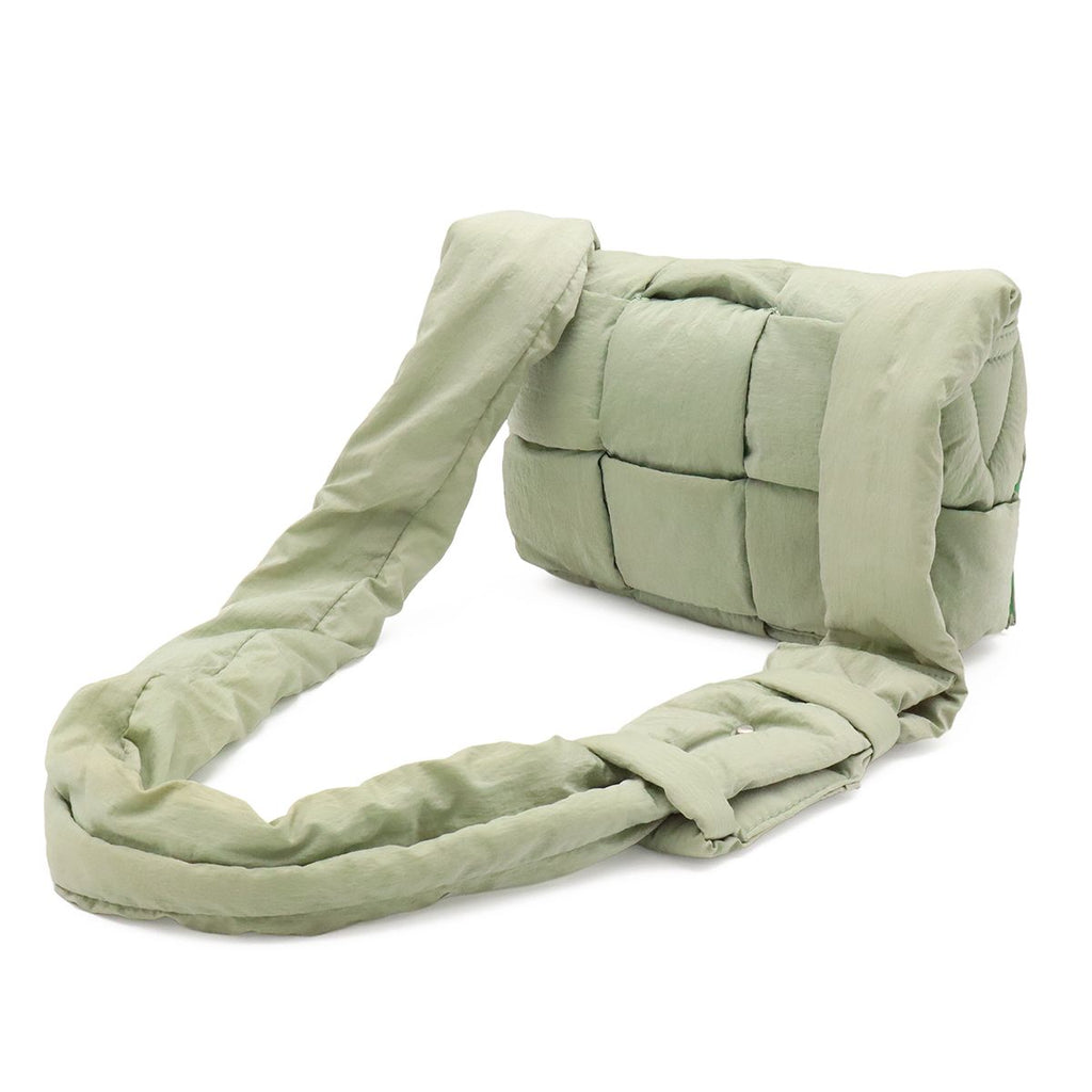 Bottega Veneta Maxi Intrecciato Padded Tech Cassette Small Shoulder Bag Nylon — view 2