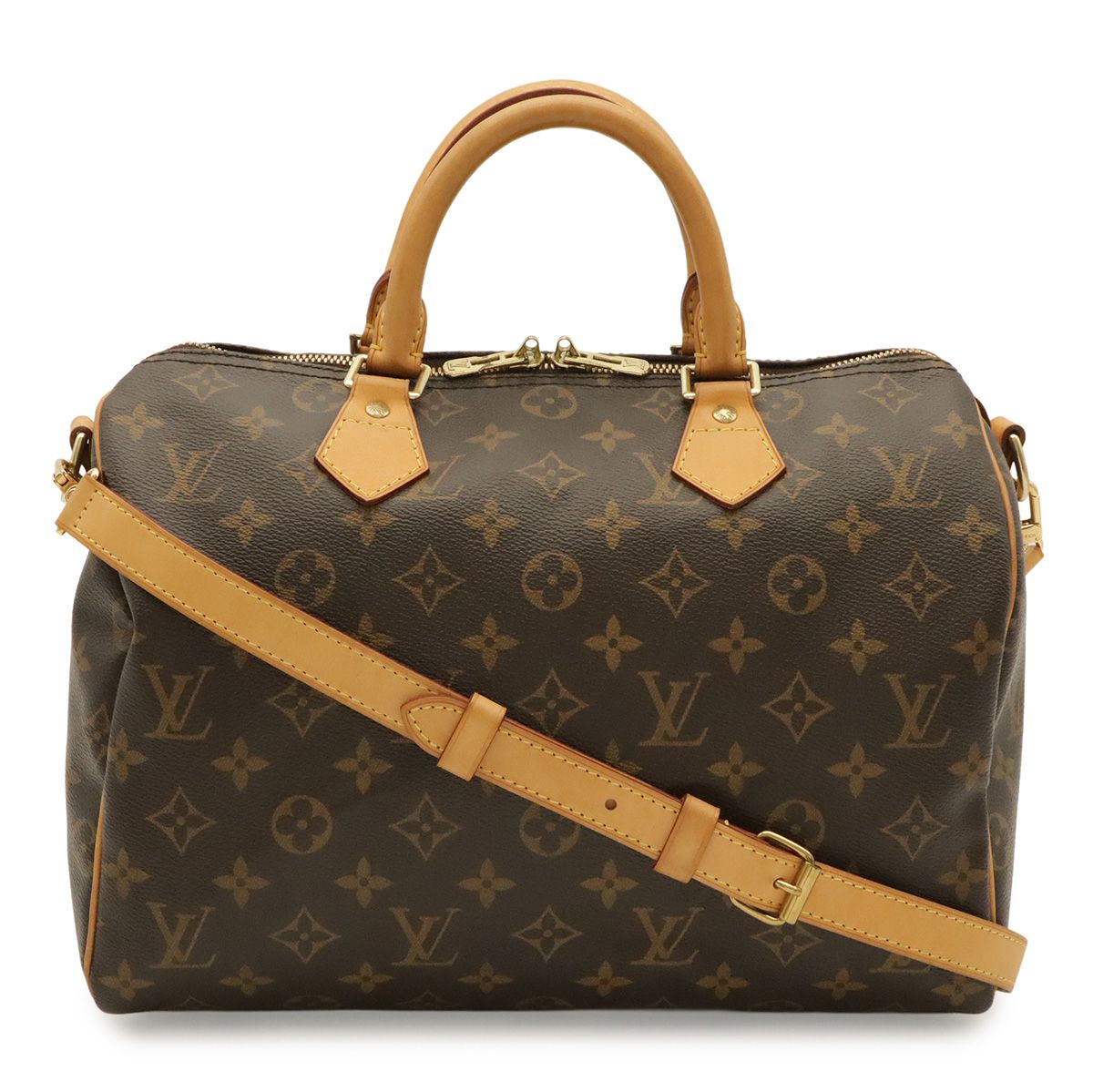 Louis Vuitton Monogram Speedy Bandouliere 30 Boston Bag 2-Way