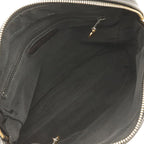 Chanel Triple CC Logo Tote Chain Shoulder Bag Caviar Leather Black Gold — view 6