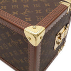 Louis Vuitton Monogram Boite Flacon Makeup Box Cosmetic Case Hard Trunk — view 3