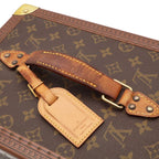 Louis Vuitton Monogram Boite Flacon Makeup Box Cosmetic Case Hard Trunk — view 5