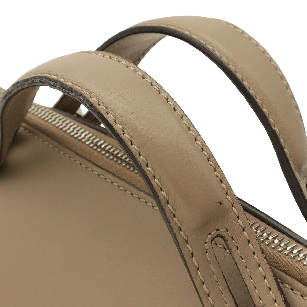 Fendi by the Way Medium 2-Way Shoulder Bag Leather Sand Beige Silver — view 5