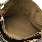 Fendi by the Way Medium 2-Way Shoulder Bag Leather Sand Beige Silver — view 8