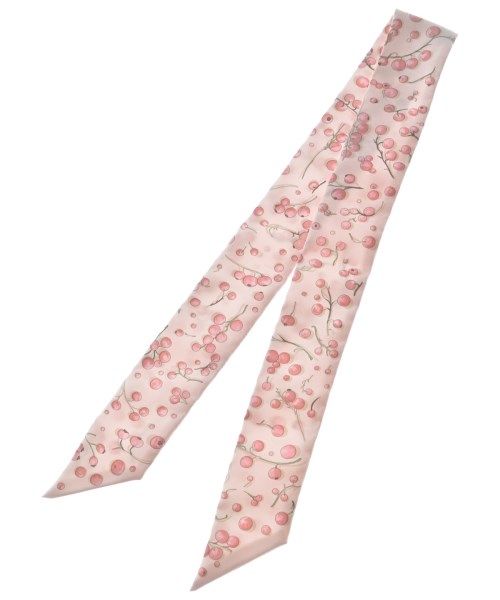 Hermes Bandana Scarf Pink — view 2