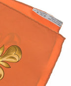 Hermes Bandana Scarf Orange — view 5