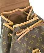 Louis Vuitton Monogram Montsouris GM Backpack Brown — view 7