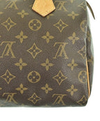 Louis Vuitton Monogram Speedy 25 Handbag Brown — view 8