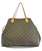 Louis Vuitton Monogram Neverfull MM Tote Bag Brown