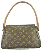 Louis Vuitton Monogram Mini Looping Handbag Brown — view 2