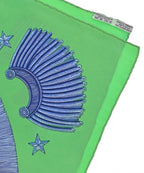 Hermes Bandana Scarf Green — view 4