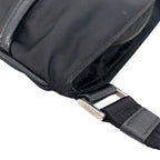 Prada Shoulder Bag Tessuto 134 Nylon Nero Black — view 6