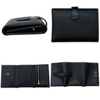 Hermes Trifold Wallet Bearn Combine Epsom Noir Black P Compact — view 2