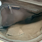 Gucci GG Canvas Shoulder Bag Brown — view 8