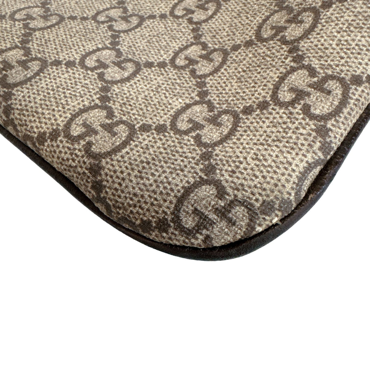 Gucci GG Canvas Shoulder Bag Brown — view 3