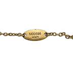 Louis Vuitton Collier LV Iconic Necklace Rhinestone Gold — view 7