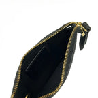 Gucci Coin Purse Guccissima Line Black with Key Ring Leather — view 3