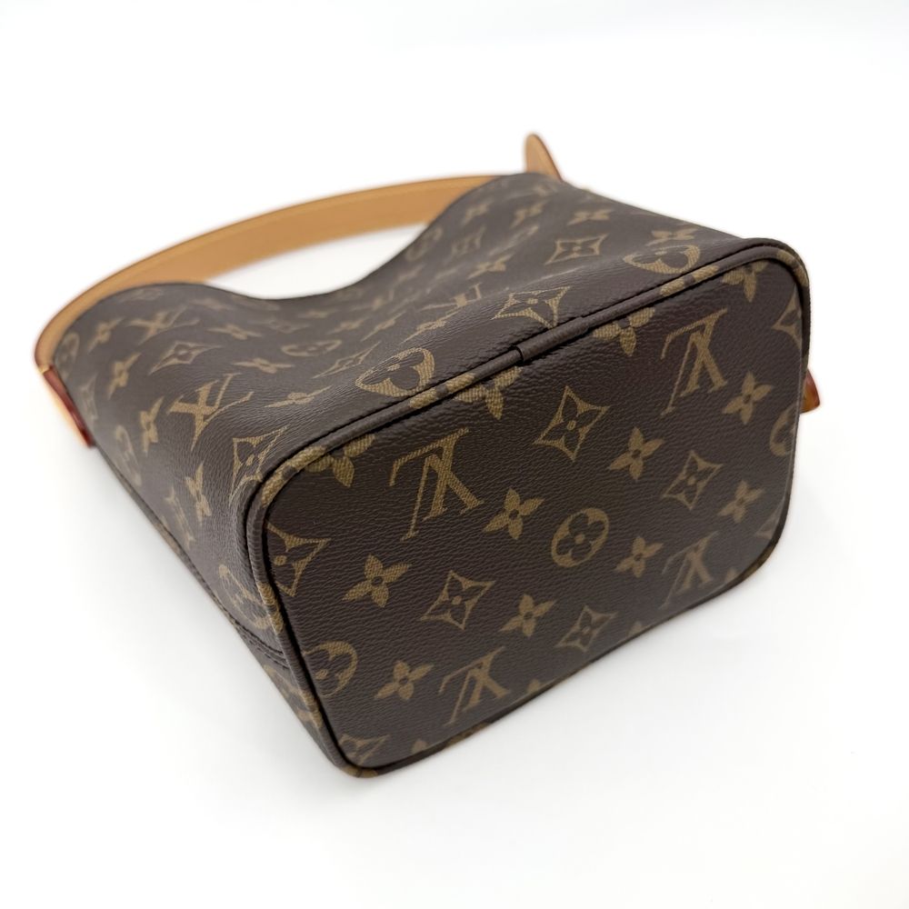 Louis Vuitton 2-Way All in BB Shoulder Bag Crossbody Monogram Canvas Brown Gold — view 3