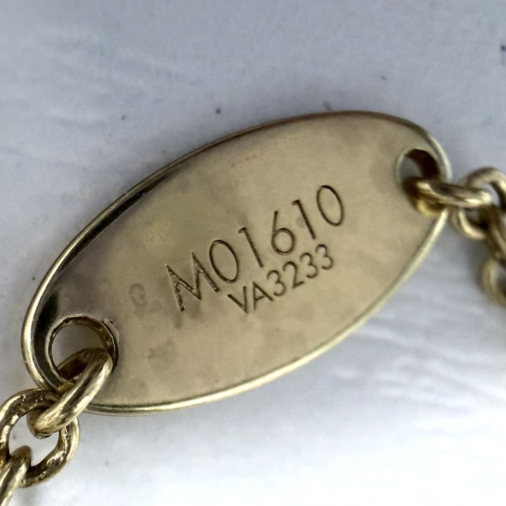Louis Vuitton Necklace Monogram Flower Adjustable — view 6